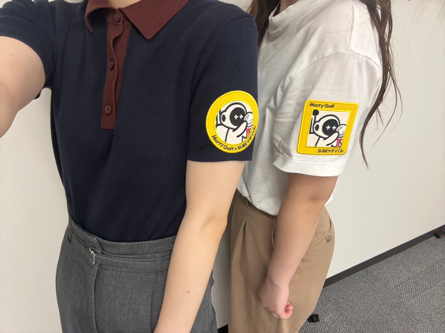 スベッティ君ワッペン角型