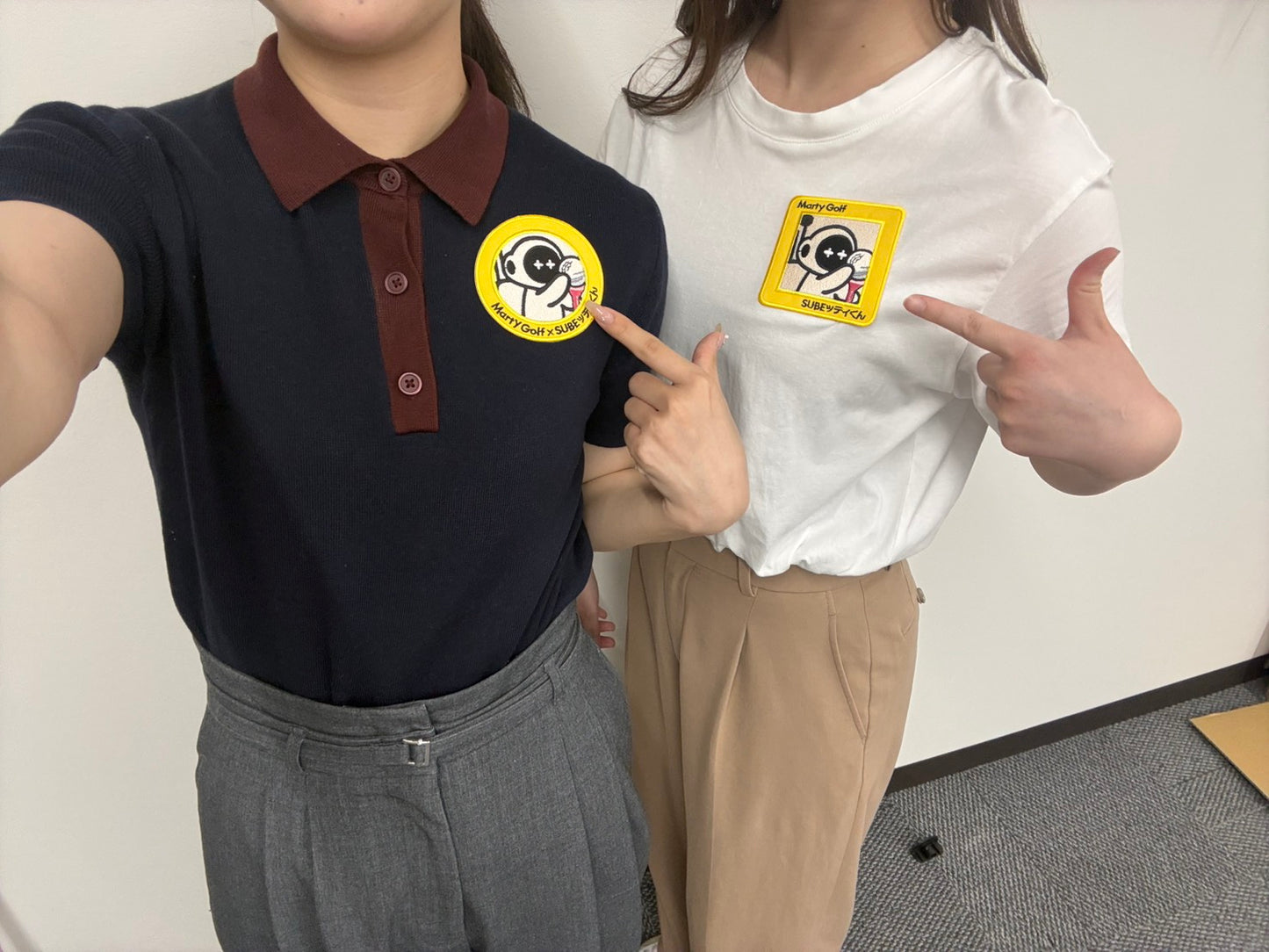 スベッティ君ワッペン丸型